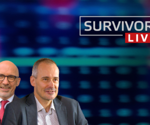 Stephan Pregizer und Rainer Göbel in einer Collage für Survivors Live