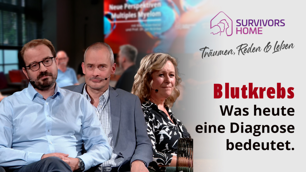 Portrait der Gäste der Sendung "Im Fokus Blutkrebs"